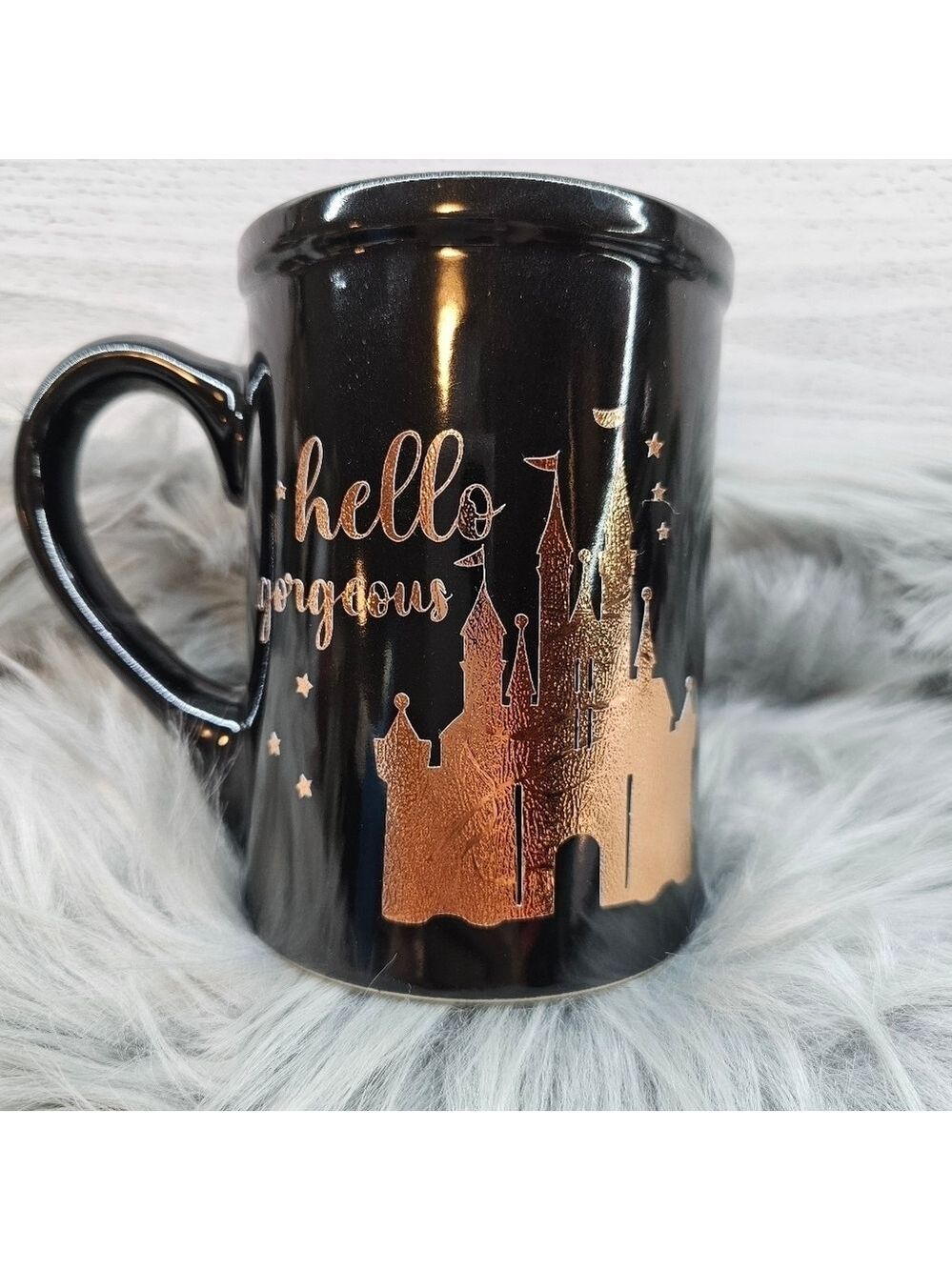 Hello Gorgeous Castle mug